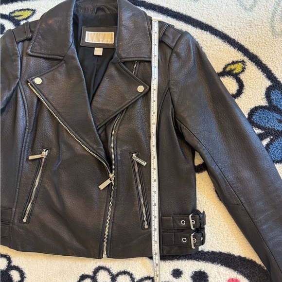 MICHAEL Michael Kors Leather Jacket Size Large - Picture 16 of 16